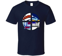 Colorado Denver Sport Mashup Broncos Avalanche Rockies Nuggets T Shirt 38319447