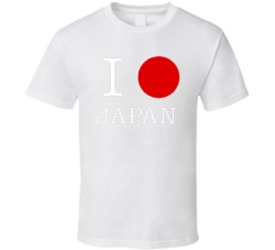 I Love Japan Funny Japanese Olympic Team Logo T Shirt 38319505