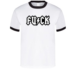 Fuck Acdc Logo Parody Funny Rock Music Fan T Shirt 38319519