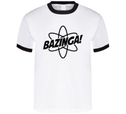 Bazinga Funny Big Bang Theory Tv Show Graphic T Shirt 38319521