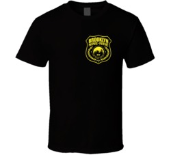 Brooklyn Nine Nine Funny Heart Police Badge Tv Show Funny Fan T Shirt 38319524