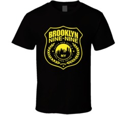 Brooklyn Nine-nine Funny Tv Show Police Badge Symbol T Shirt 38319555