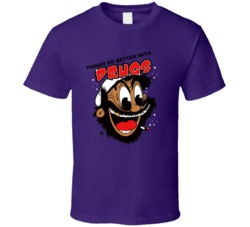 Things Go Better With Drugs Funny Stoner Weed Parody T Shirt 38319559