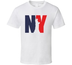 New York Ny Usa America State Logo Statue Of Liberty T Shirt 38325551