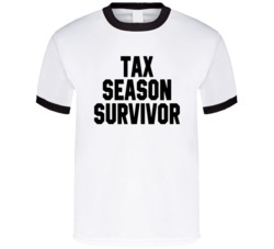 Tax Season Survivor Funny Accountant T Shirt 38325560
