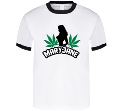 Mary Jane Funny Marijuanna Weed 420 Kush T Shirt 38325563