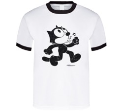 Tricou Felix The Cat Cartoon Funny T Shirt 38338427