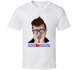 Home Malone Funny Malone Rapper Parody Ugly Christmas T Shirt 38338441