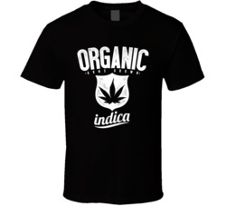 Organic Indica Funy Smoking Weed Kush Marijuanna Graphic 420 T Shirt 38347958