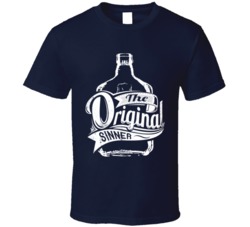 The Original Sinner Alcohol Graphic Fan T Shirt 38347971