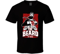Have No Fear The Beard Is Here Beard Gang Funny Superhero Parody T Shirt 38347985