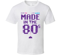 Made In The 80s Birthday Graphic T Shirt 38347988