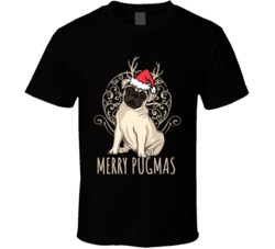 Merry Pugmas Lover Pug Ugly Christmas T Shirt 38347990