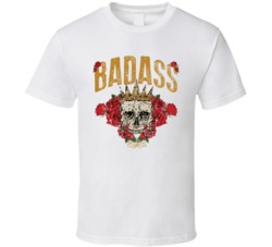 Badass Skull King Halloween Graphic T Shirt 38347993