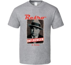 Retro Al Caponi Influencer Original Gangster Hustle Halloween T Shirt 38347995