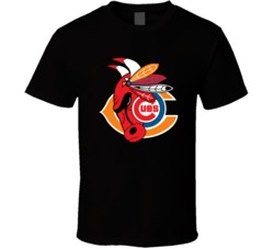 Chicago Sports Fan Logo Mashup Bears Bulls Blackhawks Cubs T Shirt 38361511