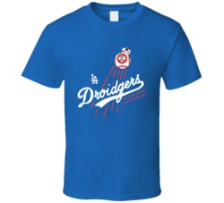 La Droidgers Funny Dodgers Baseball Parody Droids Parody Fan T Shirt 38383027