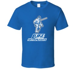 Luke Detroit Skywalkers Funny Lions Football Parody Fan T Shirt 38383041