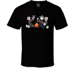 Jason Mask Friday The 13th Funny Campfire Fan T Shirt 38383052