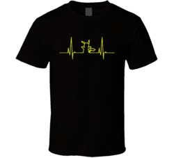 Pikachu Heart Beat Pokemon Fan T Shirt 38412647