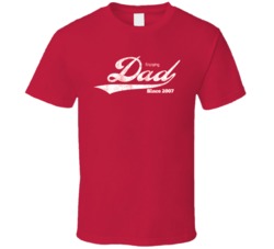 Enjoying Dad Since 2007 Coca Cola Parody Logo Fan T Shirt 38412713