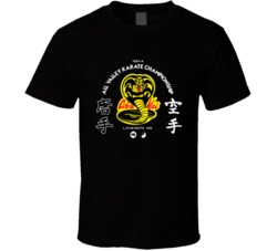 All Valley Karate Championship Cobra Mai Karate Kid Club Funny T Shirt 38412717