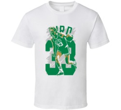 Larry Bird Boston Celtics Basketball Graphic T Shirt 38412732