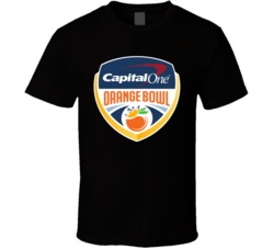 Capital One Orange Bowl Logo College Football Fan T Shirt 38439376