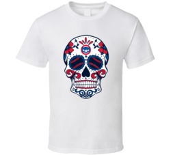 Chicago Baseball Skull Candy Sports Fan T Shirt 38455629