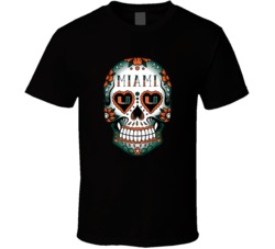 Miami University Skull College Football Fan T Shirt 38455635