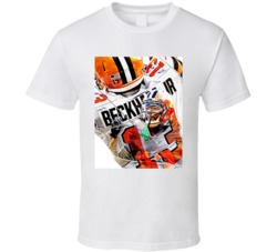 Cleveland Football Odell Beckham Jr Football Graphic T Shirt 38455646