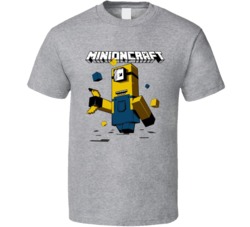 Minioncraft Funny Despicable Me Minions T Shirt 38460282