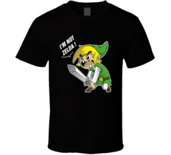 I'm Not Zelda Funny Legend Of Zelda Graphic T Shirt 38460285