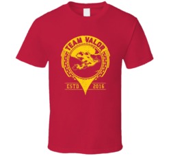 Team Valor Fire Pokemon Cool Graphic T Shirt 38460291