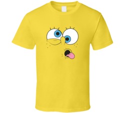 Spongebob Face Funny Tv Show Vintage Fan T Shirt 38472302