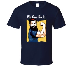 We Can Do That Funny Beard Gang Dollar Beard Rock Music Fan T Shirt 38472313