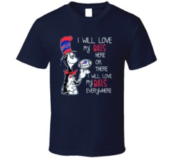 Cat And The Hat Buffalo Football Buffalo Bills Parody Green Eggs And Ham Nfl Fan T Shirt 38490573