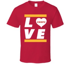Love The Chiefs Kansas City Football Fan T Shirt 38503148