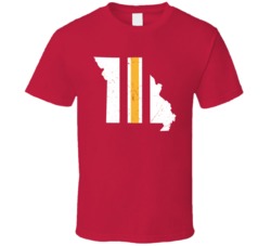 Kansas City Football Chiefs Usa State Logo Fan T Shirt 38503152