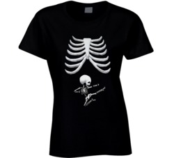 Funny Pregnancy Halloween Graphic Ladies T Shirt 38503163