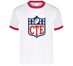Cte Chronic Traumatic Encephalopathy Nfl Parody Logo Sports Fan T Shirt 38510896