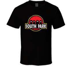 South Park Jurassic Park Parody Logo Funny T Shirt 38510904