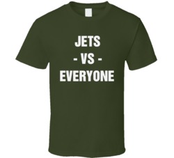Jets Vs Everyone New York Football Sports Fan T Shirt 38519962