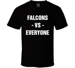 Falcons Vs Everyone Atlanta Football Sports Fan T Shirt 38519968
