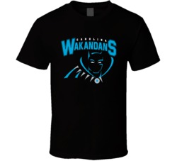 Carolina Wakandans Funny Panthers Merchandise Nfl Football Funny Parody T Shirt 38519980