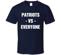 Patriots Vs Everyone New England Football Sports Fan T Shirt 38519989