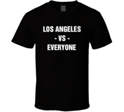 Los Angeles Vs Everyone Rams Football Sports Fan City Nfl Fan T Shirt 38528836