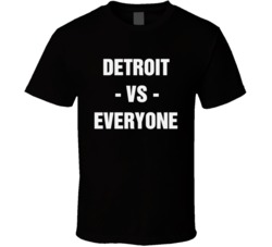 Detroit Vs Everyone Lions Football Sports Fan City Nfl Fan T Shirt 38528837