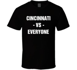 Cincinnati Vs Everyone Bengals Football City Love Nfl Fan T Shirt 38528854