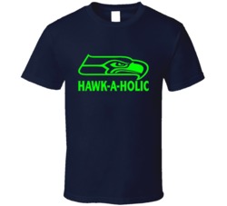 Hawk A Holic Seattle Football Seakhawks Sports Fan T Shirt 38560799